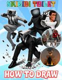 How Ski-bidi's How To Draw Ski-bidi's: Deluxe Edition Learn to Draw and Coloring book for Kids, Boys, Girls, Ages 8-12 9-12 Girls, Boys, Teens and Adults | Perfect Gift For Any Occasion in Work Office, Home, School