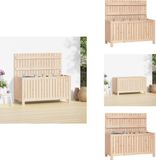 vidaXL Tuinbox - 115x49x60 cm - Massief Grenenhout