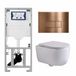 QeramiQ Dely Swirl Toiletset - Geberit