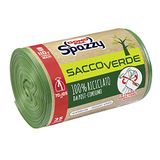 Domopak Spazzy Sacchoverde Bags 100% Recycling na verbruik - Condominium 110 l - Groen - Verpakking van 35 stuks