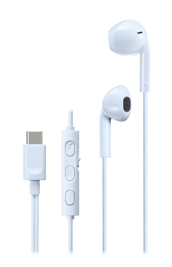 JVC HA-FR17UC In-Ear USB-C Stereo Headset - Blue