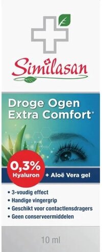 Similasan Droge Ogen Extra Comfort Oogdruppels 10 ml - Geschikt voor contactlenzen