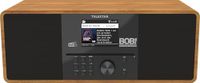 TELESTAR BOBs Rock Radio 2.0 - DAB+/internetradio met cd-speler - hout