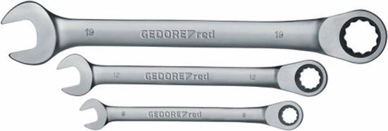 Gedore RED 3300850 R07105012 Ring-steeksleutelset 12-delig Sleutelbreedte (metrisch) 07 - 29 mm