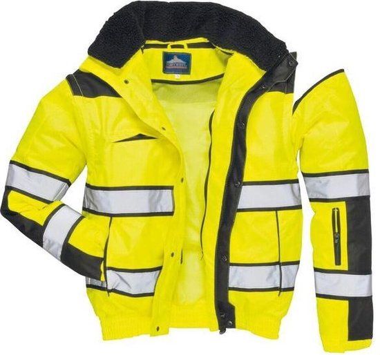 Portwest C466 Hi-Vis Bomberjack - Geel - Maat M