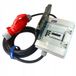 Hilark Cable Tech Cordon d'extension CEE pour applications intensives avec compteur d'énergie et indicateur de phase, 32A, H07RN-F, 5x4mm², Distributeur d'alimentation de construction, IP40, 10 mètres