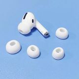 Merkloos / Sans marque Goodies and Living Groothandel Siliconen Oordopjes voor AirPods Pro 1/2 - Wit - 3 Paar - Maat S/M/L
