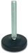 Verstelbare voet, diameter 103 mm, M16 x 200 mm, capaciteit 1800 kg