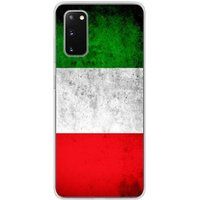 Samsung Galaxy S20 Plus Drapeau italie Bedrukt siliconen hoesje