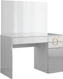 Vicco Adela Kaptafel – 115 cm met spiegel Wit