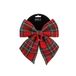 Mica Decorations ornamento de Noël - nœud 3cm polyester, rouge 1 pièce