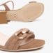 Nero Giardini Sandalen Velour Tpu Fen Naturale Dames Bruin Leer Maat 39