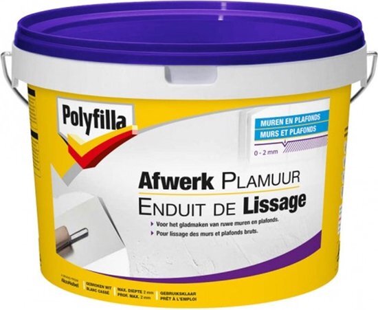 Polyfilla Afwerkplamuur - Pasta - 7KG