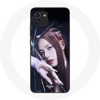 Blackpink Etui voor Samsung Galaxy A03 Blackpink Born Pink Poster Teaser Lisa Comeback Single Pink Venom 2022 Maniacase