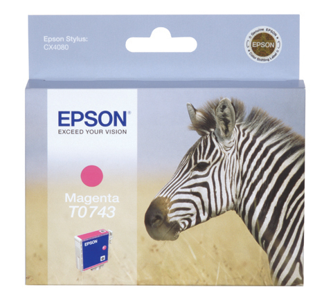 Epson inktpatroon Magenta T0743