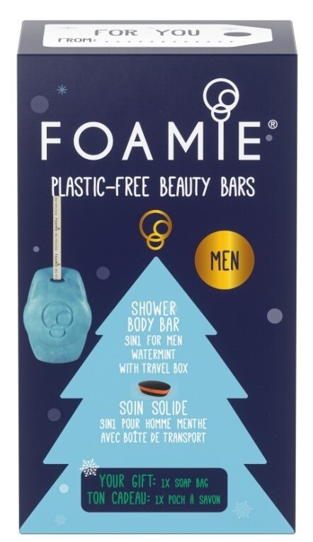 Foamie Shower Body Bar Watermint Men Giftset