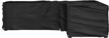 vidaXL Tuinmeubelhoezen met 16 oogjes L-vormig 250x250x70 cm