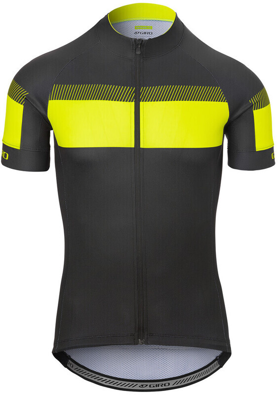 Giro Chrono Sport Jersey Heren, zwart/geel