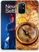 B2Ctelecom Back Cover voor OnePlus 8T Siliconen Back Cover Kompas