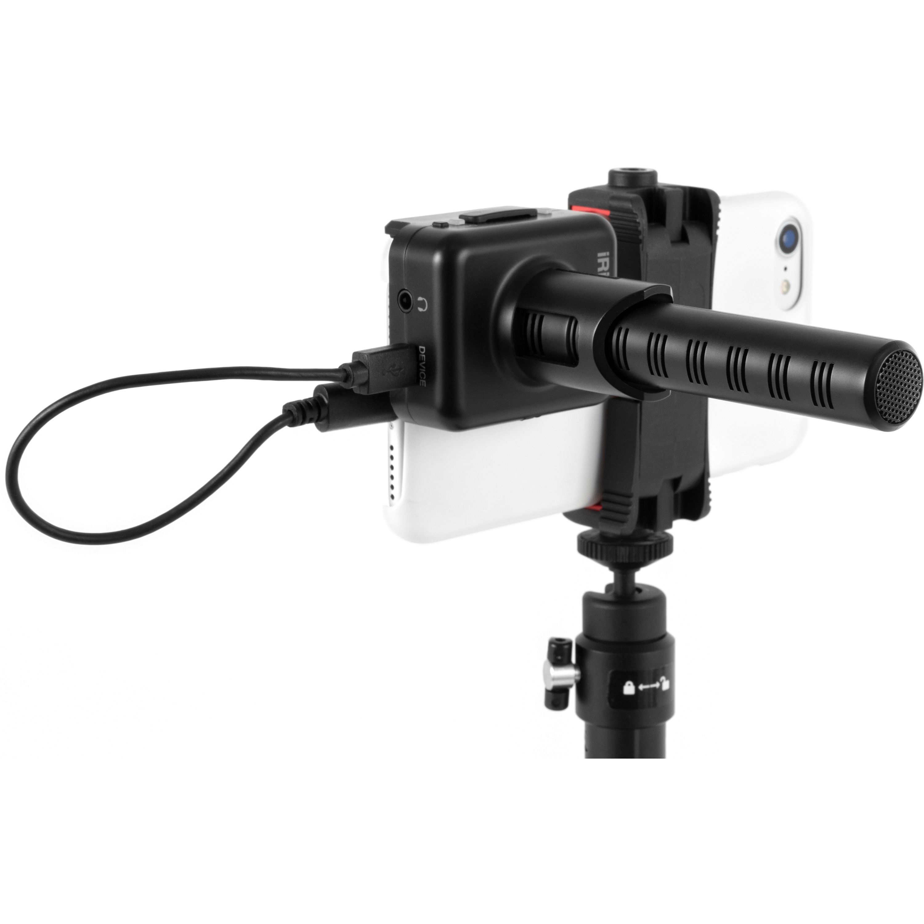 IK Multimedia iRig Mic Video - Condensator microfoon - Zwart
