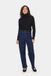 Saint Tropez J2046, MilaSZ Rollneck Pullover Dames Trui - Zwart - Maat S