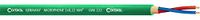 CORDIAL CABLES CMK 222 Microfoon-kabelspoel 2x 0,22 mm groen - 100 m