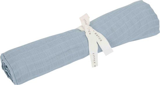 Little Dutch Swaddle - Blauw - Maat 120 cm - Essentials