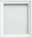 Frame Company Brompton Range sierlijke fotolijst, wit 10x10 inch