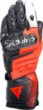 Dainese Carbon 4 Long Handschoenen Zwart Fluo Rood Wit Maat XXXL