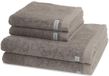 Ross 2 X handdoek 2 X douchehanddoek - in set Sinfonie taupe