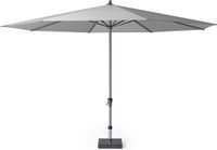 Platinum Sun & Shade - Parasol à mât central - Riva - Ø400cm - Gris clair