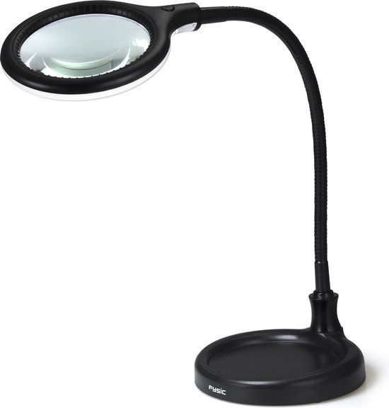 Alecto FL-25LED Loeplamp met LED verlichting - Zwart