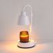 Merkloos Kaarsenverwarmingslamp, verstelbare foto-elektrische kaarssmeltlamp met timer, geschikt voor geurkaarsen, wordt geleverd met 2 lampjes (wit).