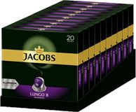 Jacobs Lungo Intenso Koffiecups - 10 x 20 stuks