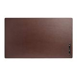 Dacasso Desk Pad, Leer, Chocolade Bruin