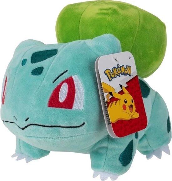 Pokemon Pokémon Pluche - Bulbasaur 20 cm - Fan Merchandise - 2+ Years