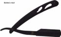 Heble® Double Edge Scheermesjes met Houder - Barbiersmes - Unisexe - Noir
