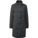 s.Oliver Manteau en laine à poignets côtelés col droit coupe slim femme