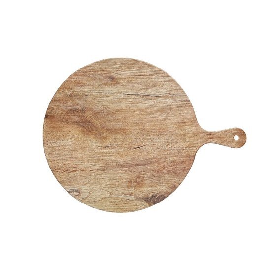 Kitchen Craft Serveerplank Houtlook- Rond 42x32cm