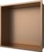 Aloni Inbouwnis Geborsteld Koper 30.5x30.5x10.0cm