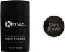 Kmax Fibres capillaires à la kératine - Brun foncé (15 g)