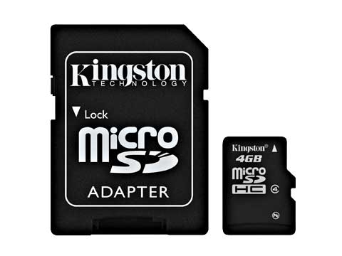 Kingston 4GB microSDHC