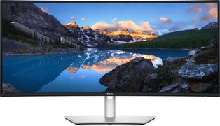 Dell UltraSharp U3425WE - LED-monitor - gebogen - 34" (34.14" zichtbaar) - 3440 x 1440 UWQHD @ 120 Hz - IPS - 300 cdm² - 2000:1 - 5 ms - Thunderbolt 4, HDMI, DisplayPort - luidsprekers