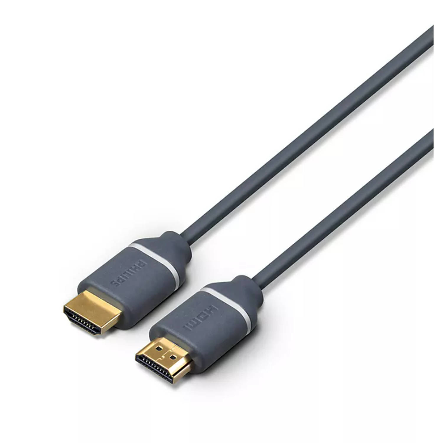 Philips hdmi kabel swv5630g - 3 m - hdmi naar hdmi - 4k en uhd 2160p - grijs