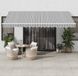 Maison Exclusive - Parasol électrique avec éclairage LED et capteur, 4,5 x 3,5 mètres