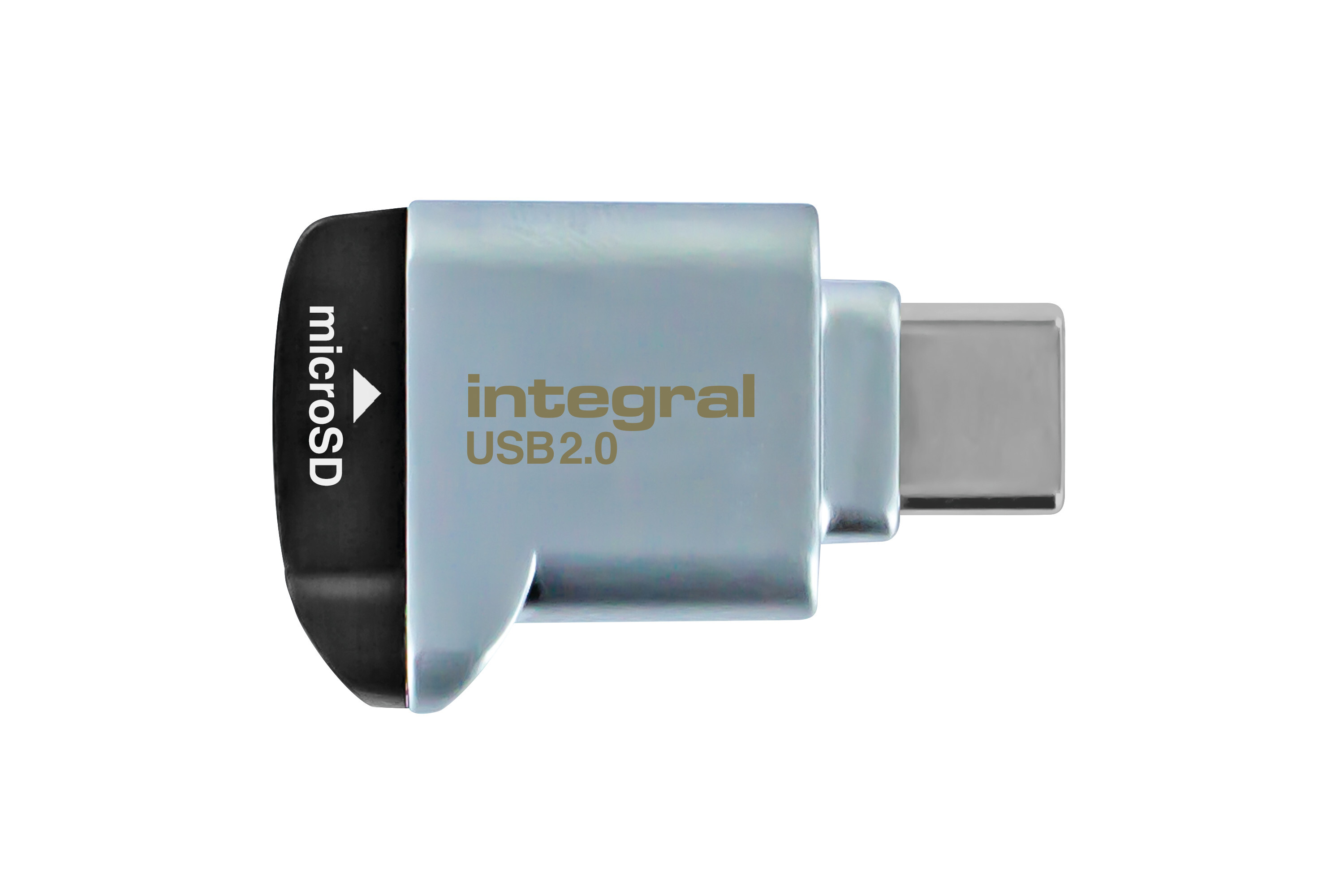 Integral USB2.0 CARDREADER TYPE C SINGLE SLOT MSD INTEGRAL ETAIL