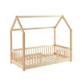 BAÏTA Kinderbed Tiny pin massief 70 x 140 cm lattenbodem incl