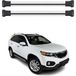 Omac Barres de toit en aluminium pour Kia Sorento Mk2 2010-2014