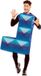 Witbaard Tetris Kostuum Polyester Blauw M/L