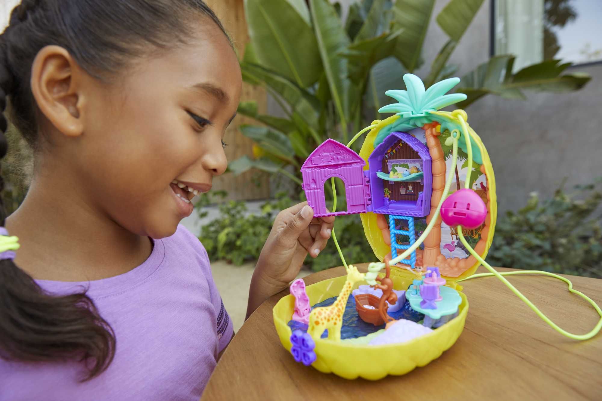 Polly Pocket Ananas Handtas - Speelgoedset - Meerkleurig